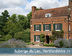 Auberge du Lac wedding venue in Hertfordshire