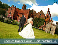 Chenies Manor House wedding venue in Hertfordshire