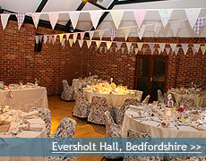 Eversholt Hall wedding venue in Bedfordshire