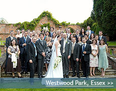 Westwood Park wedding venue in Essex